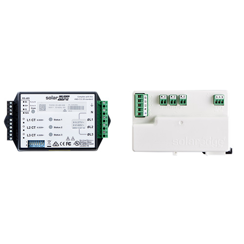 (image for) Solaredge, SE-RGMTR-3Y-480V-A, Commercial RGM or Consumption Meter, 3-ph, 480V WYE, 60Hz, RS485, Add CTs not included, SE-RGMTR-3Y-480V-A