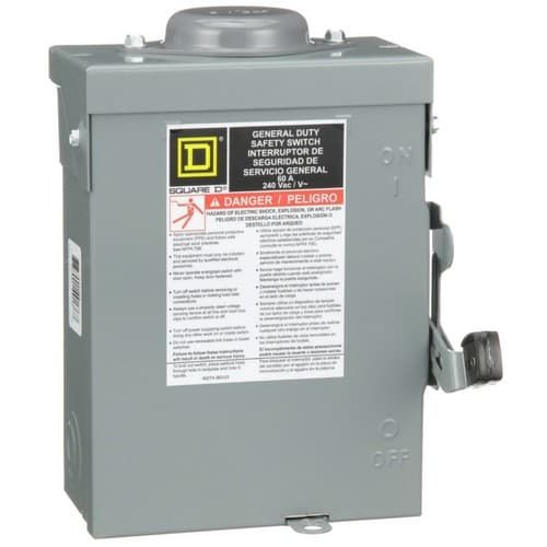 Square D Disconnect Inverter Supply