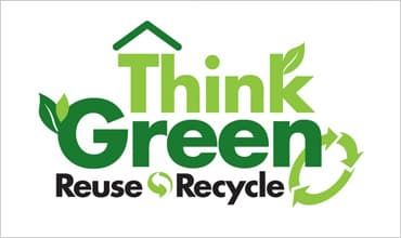Think Green Reuse Recycle