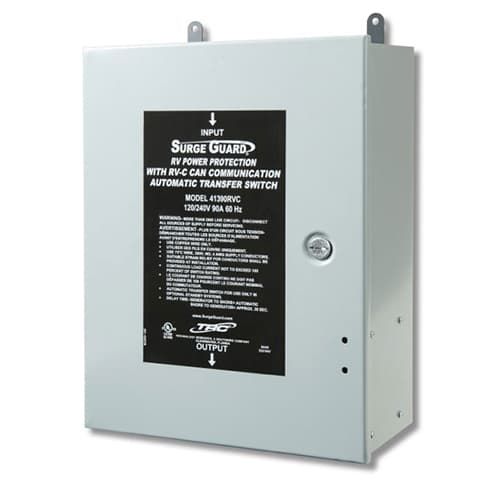 (image for) Southwire, 41390RVC, Surge Guard RV, 90 Amp Hardwire Automatic Transfer Switch