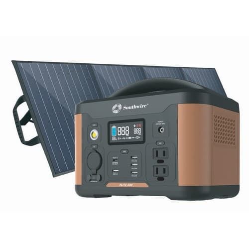 (image for) Southwire, 53252K, Elite 500 Series with Solar Panel Bundle