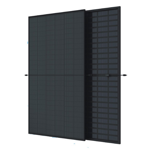 (image for) Trina Solar, TSM-405NE09RC.05, 405W Bifacial PV Module, PV Wire 1100mm (~43"), MC-4 EVO2 Connector, 30mm Black Frame with Black Back-Sheet, BOB, 144 1/3 Cell, 25A Fuse, 1500VDC, 380.9 PTC, 25/25 Warranty