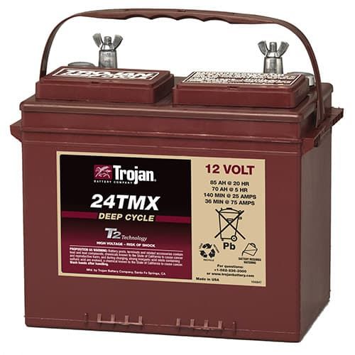 (image for) Trojan Battery, 24TMX, Signature Line, 12 Volt Deep-Cycle Flooded Battery
