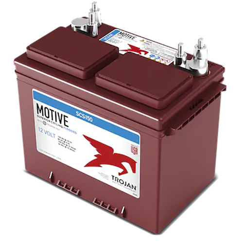 (image for) Trojan Battery Company, SCS150, Trojan Flooded Lead-Acid Battery. 12V 100Ah/20hr