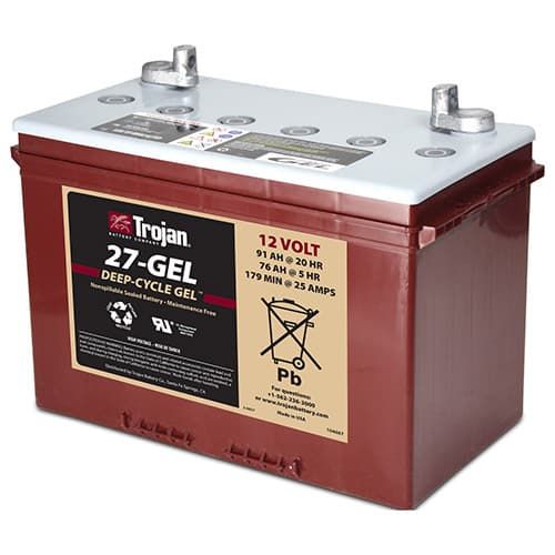 (image for) Trojan Battery Company, 27-GEL, Deep-Cycle Gel Battery