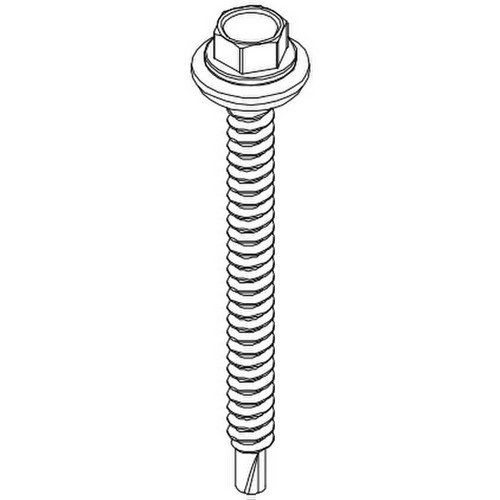 (image for) UniRac, 003251W, DTD #14 3IN Self-Drill Screw (Pack of 40)