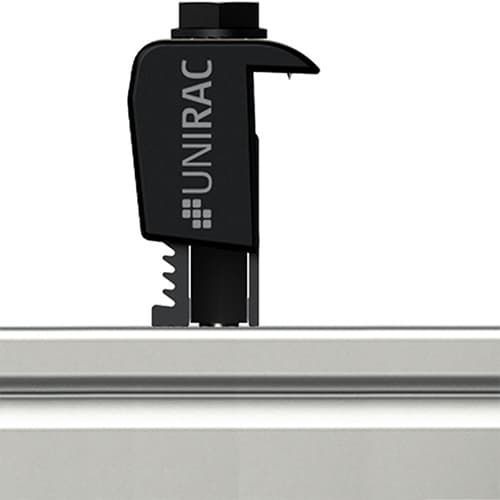 (image for) UniRac, 302050D, Universal Af End Clamp Drk (Pack of 20)