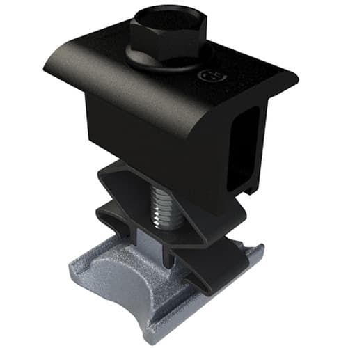 (image for) UniRac, CCLAMPD1, NXT Umount Combo Clamp - Dark (Bag of 20)