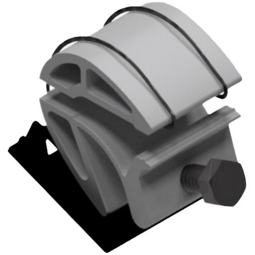(image for) UniRac, NUHECLMP1, NXT Hidden End Clamp w/ Cap (Bag of 4)