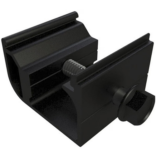 (image for) UniRac, SHCLMPD2, Stronghold Rail Clamp Dark (Priced as pack of 20)