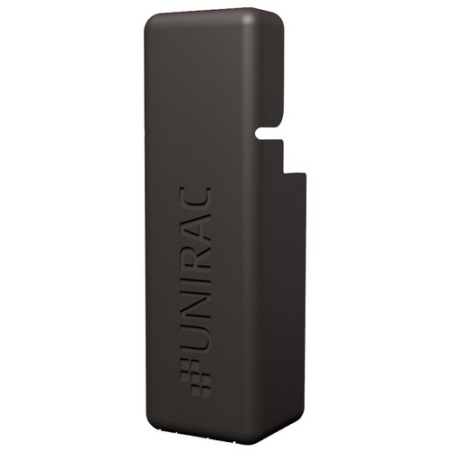 UniRac, 309003P, Sm Rail End Cap, Pro Uv-Blk (image for) UniRac, 309003P, Sm Rail End Cap, Pro Uv-Blk