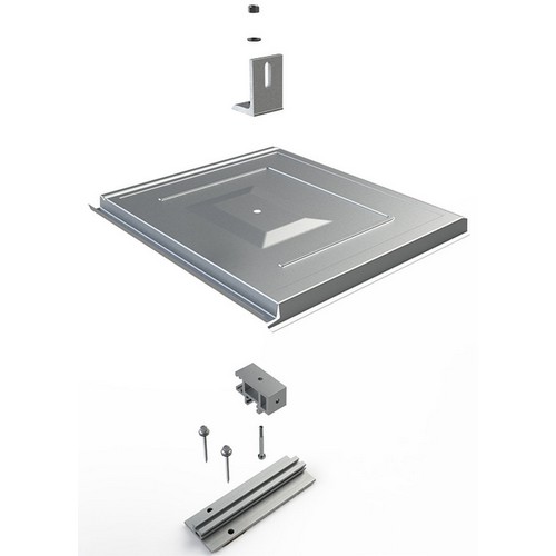 (image for) Unirac, 004TRFM, Flashkit TR Flat-Tile Mile (Pack of 10)