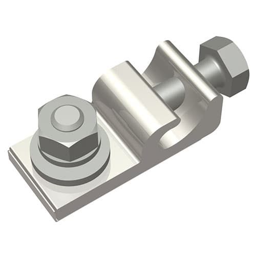 (image for) UniRac, WEEBLUG-6.7, Wiley Weebl-6.7As, Assembled. Tin-Plated Copper Lug With Weeb Washer And 1/4" Hardware.