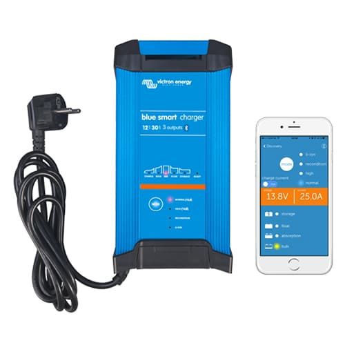 (image for) Victron Energy, BPC122044002, Blue Smart IP22 Charger 12/20(3) 230V CEE 7/7