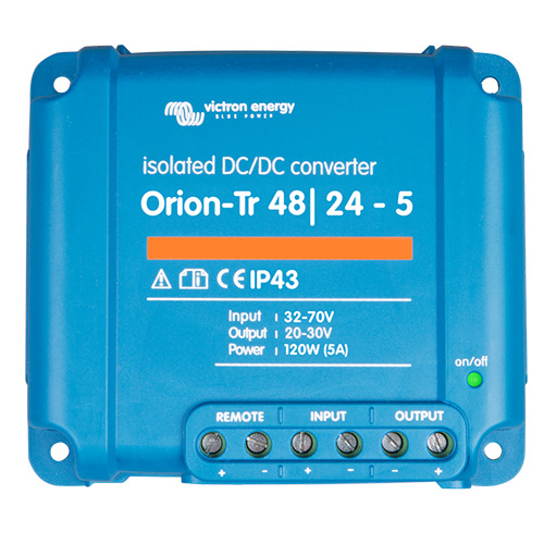 (image for) Victron Energy, ORI482438120, Orion-Tr Smart 48/24-16A (380W) Isolated DC-DC charger