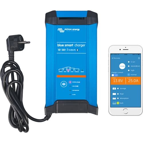 (image for) Victron Energy, BPC121542002, Blue Smart IP22 Charger 12/15(1) 230V CEE 7/7