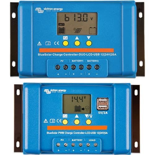 (image for) Victron Energy, SCC010020060, BlueSolar PWM DUO-LCD&USB 12/24V-20A