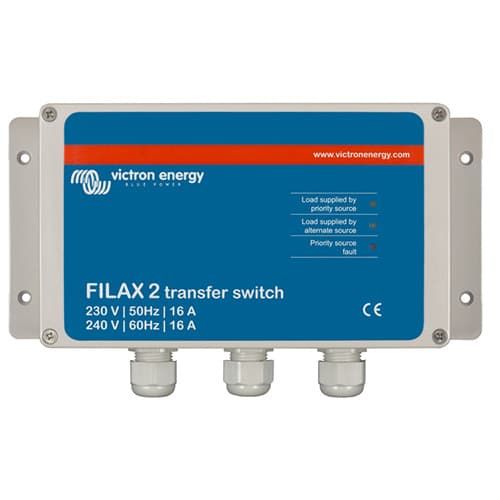 (image for) Victron Energy, SDFI0000000, Filax 2 Transfer Switch CE 230V/50Hz-240V/60Hz