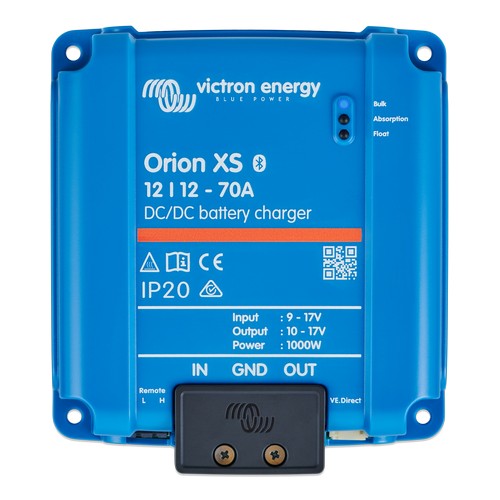 Victron Energy, ORI121221040, Orion XS 12/12-70A DC-DC battery charger (image for) Victron Energy, ORI121221040, Orion XS 12/12-70A DC-DC battery charger