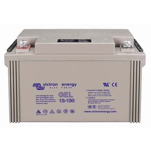 (image for) Victron Energy, BAT412121104, 12V/130Ah Gel Deep Cycle Batt.