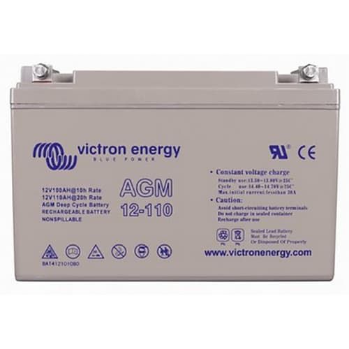 (image for) Victron Energy, BAT412101085, 12V/110Ah AGM Deep Cycle Batt. M8-insert