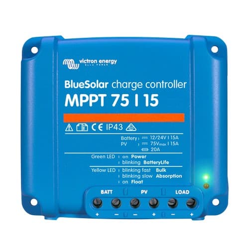 (image for) Victron Energy, SCC010015050R, BlueSolar MPPT 75/15 Retail