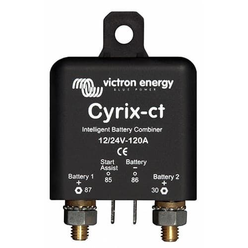 (image for) Victron Energy, CYR010120110R, Cyrix-ct 12/24V-120A Battery Combiner Kit Retail