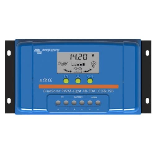 (image for) Victron Energy, SCC010010050, BlueSolar PWM-LCD&USB 12/24V-10A