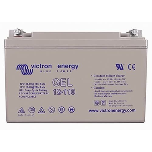 Batterie 12V/220Ah GEL Deep Cycle PANEL SOLAIRE à décharge lente ( Inserts  M8 )