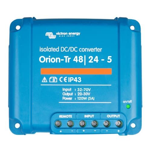 Victron Energy Orion 24/12-Volt 25 amp DC-DC Converter Non-Isolated, High  Power