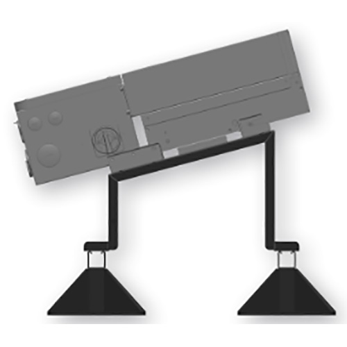 (image for) Yaskawa Solectria Solar, ROOFKIT-25TL-480, Shade Cover and 15-Degree Rooftop Mounting Legs for PVI-25TL-480 Inverters Only. (Material Number: MTLSR-070976)