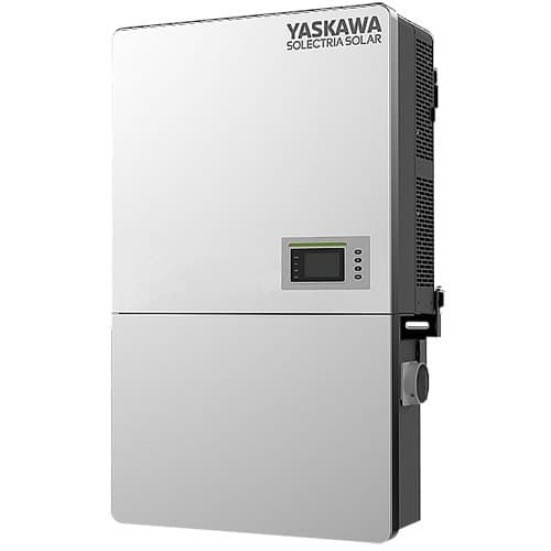 (image for) Yaskawa Solectria Solar, PVI-25TL-208, PVI 25TL, 3-Ph Grid Tied inverter, 25kW, 208VAC WYE, 60Hz, 1000VDC, 3 MPPT, 2 inputs per MPPT, AC/DC Disconnect, Arc-Fault Detection, NEMA 4X, UL1741-SA, Rule-21, 10 Yr Warr, [MUST ADD WIRING BOX]